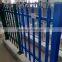 D and W pvc palisade fencing system