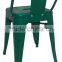 Steel Bar Stool With Backrest,height Seat-from Manufactory
