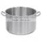 2015 Hot sale kitchen enamelware pots and pans sets /201 stainless steel material stockpots/cooking pots