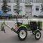 mini tractor with harvester