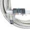 Silver Stainless Steel Braided 1500 PSI -8AN AN8 8-AN Oil Fuel Gas Hose Line
