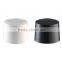 Black and white Large diameter Plastic Caps Screw on Cap
