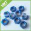 Hydraulic AN blue Aluminum Bulkhead Nuts