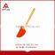 Long handle silicone spatula with wooden handle