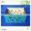 various color painted laser engraved finished plywood wooden crates