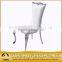 wholesale stainless steel pu cover dining chair