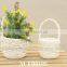 Home decorate wicker vase & flower basket
