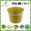 Good quality Degradable Pretty design bamboo fiber flower pot
