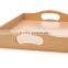 High quality wooden serving tray