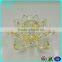 Customized crystal lotus glass lotus flower for desk table decoration