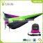 Foldable Outdoor Natural floating rocking nylon hammock