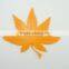 hot silicone cup placemat maple leaves cup mats table mats