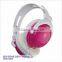 new fashion fancy fur headphone import high quality headphone from china factory