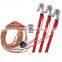 25mm2 Grounding Rod with Earth Clamp / 35mm2 earth wire set/ 50mm2 earth wire with clamp