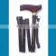 Walking Stick Hiking Walking Trekking Trail Ultralight 4-section Adjustable Canes Aluminum Alloy Folding Cane Walking Sticks