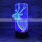 UCHOME Deer Shape Lamp Christmas Gift 3D Illusion Lamps