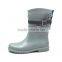 good shape mid-tube fashion rain boots for women from QINGHONG Factory