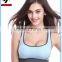 2017 high quality fitness sports wear breathable sexy women sports bra