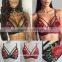 sexy underwear woman transparent nighty lingerie sexy hot lace hollow out sexy girls preteen underwear flower embroidery bra