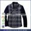 Bospoke Autumn Middle School Uniform Plaid Flannel Shirt