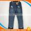 Women latest design straight pants jeans with holes