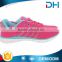 EVA outsole nice pink color low price women sport shoes