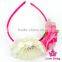 FGA035 lovebaby Wholesale colorful flowers 0-6t baby wear head piece wedding hair accessories bridal flowers hairband