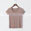 High Quality Promotional Custom Design Short Sleeve Cheap Plain Blank T-shirt Women
