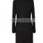 Custom Ladies Black Formal Business Uniform Women Bank Uniform