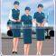 airline stewardess uniform,hot tailored polyester Stewardess uniform