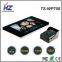 Touch key 2.4GHZ 7'' TFT video doorbell doorphone intercom video door card id intercom 1 camera with 2 monitor