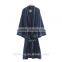 100% cotton shawl collar jacquard bathrobes for men for 5 star hotel