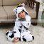 Best price factory wholesale cow onesie costume for kids from china