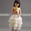 Latest children frocks designs sequin children girl long smocked dress baby girl picture