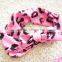2017 Leopard-print Girls Swimwear Peach Fashion Hot Child Bikini