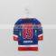 Custom Mini Ice Hockey T-shirt Mini Jersey
