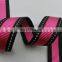 Custom 3.3 cm double side whipstitch nylon ribbon seat belts