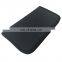 Waterproof Black Tarpaulin RFID Wallet For Passport And Money