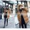 2017 New Winter Korean Loose Large Size Thick Plush Cotton in the Long Section of Large Fur Collar Jacket