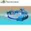 Hot Summer Inflatable Horse Mobile Water Park Site/ Commercial Swimming Pool Park Equipment