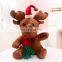 New Plush Toys Christmas Reindeer Stuffed Toys with Scarf