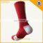 Hot fashion soft cotton strip socks customized college teen boys low cut basketball tube socks