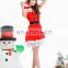 2015 China Supplier Wholesale Christmas Adult Girls Sexy Christmas Costume Lingerie for party