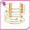 New fashion girl's cuff alloy bracelet with rhinestone