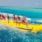 Fruit shaped summer towable water game inflatable banana ride