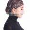 Latest fashion design women lace hijab plain color muslim hijab