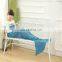 Hot selling cute thick knitted kid's mermaid tail blanket