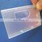 Frosted color credit card pretection sleeve