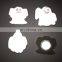 magnetic PVC reflex hanger magnet custom soft reflex logo keychain