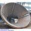 steel cone pressure vessel head 60 non - flanging Double conical/cone head